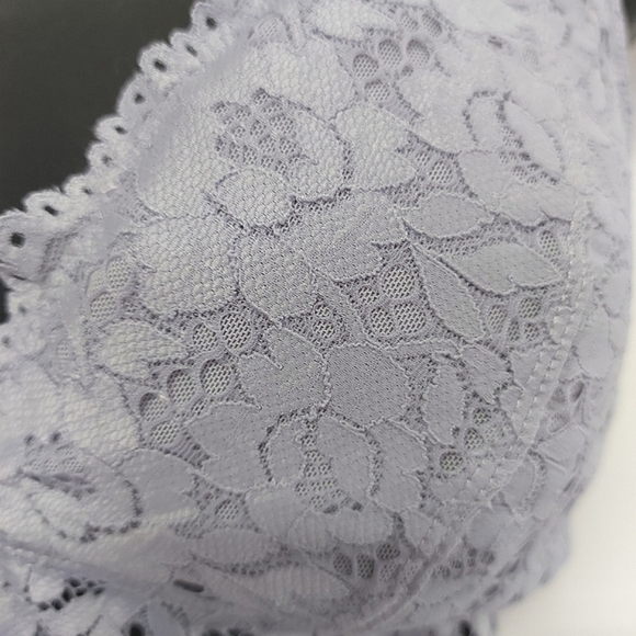 Grey Lace Bra Top, Size XL NWOT - Picture 5 of 15
